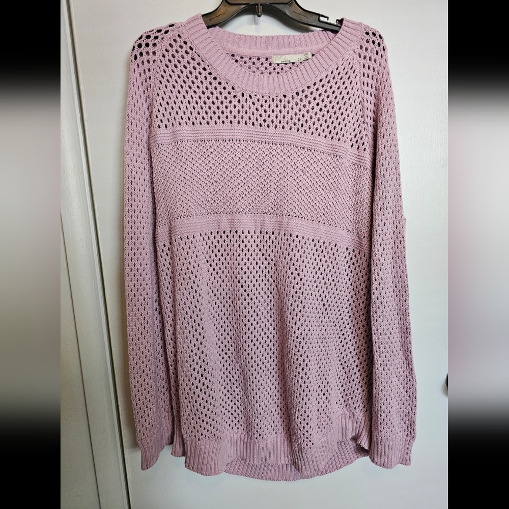 Prana Women's Kokimo Sweater Bleached Lavender 2X